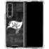 NFL Tampa Bay Buccaneers Black & White Galaxy Z Fold4 5G Clear Case