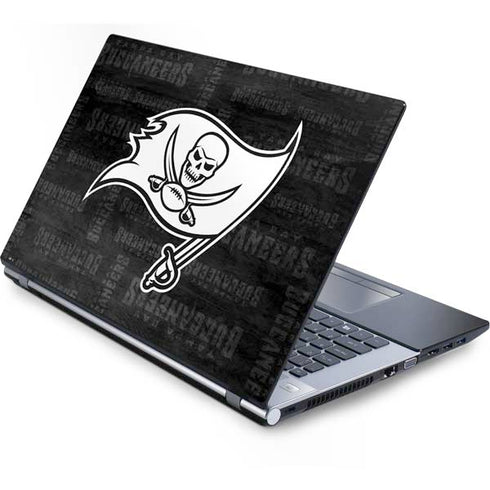 NFL Tampa Bay Buccaneers Black & White Generic Laptop Skin