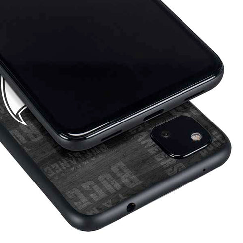 NFL Tampa Bay Buccaneers Black & White Google Pixel 4a Skin