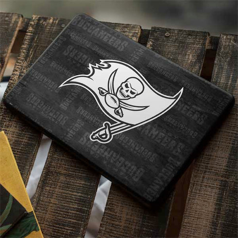 NFL Tampa Bay Buccaneers Black & White Google Pixelbook Go Skin