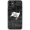 NFL Tampa Bay Buccaneers Black & White iPhone 11 Clear Case