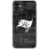 NFL Tampa Bay Buccaneers Black & White iPhone 11 Clear Case