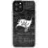 NFL Tampa Bay Buccaneers Black & White iPhone 11 Pro Clear Case