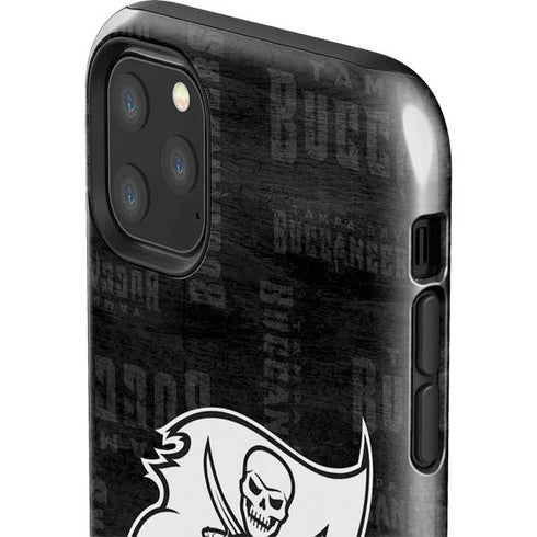 NFL Tampa Bay Buccaneers Black & White iPhone 11 Pro Max Impact Case