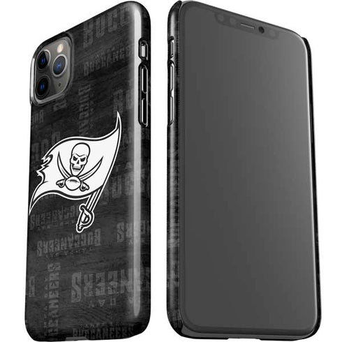 NFL Tampa Bay Buccaneers Black & White iPhone 11 Pro Max Lite Case