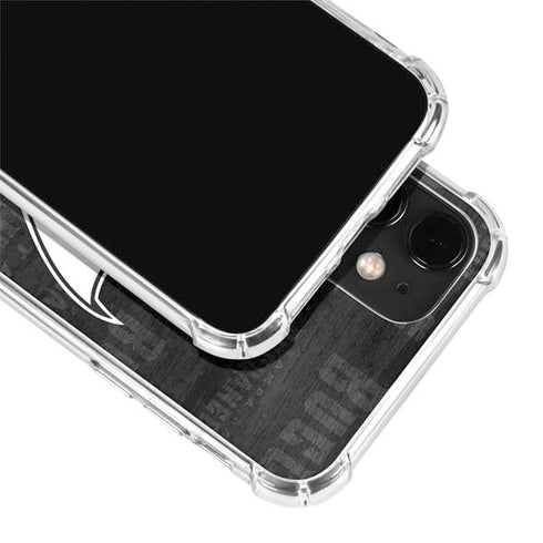 NFL Tampa Bay Buccaneers Black & White iPhone 12 Mini Clear Case
