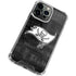 NFL Tampa Bay Buccaneers Black & White iPhone 13 Pro Clear Case