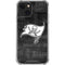 NFL Tampa Bay Buccaneers Black & White iPhone 14 Clear Case