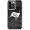 NFL Tampa Bay Buccaneers Black & White iPhone 14 Pro Clear Case