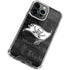 NFL Tampa Bay Buccaneers Black & White iPhone 15 Pro Max Clear Case