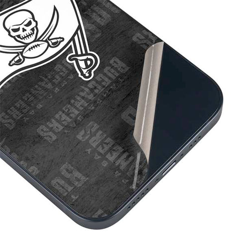 NFL Tampa Bay Buccaneers Black & White iPhone 14 Skin
