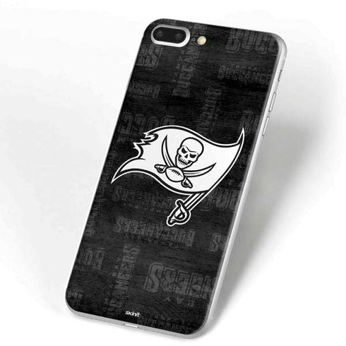 NFL Tampa Bay Buccaneers Black & White iPhone 7 Plus Skin