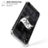 NFL Tampa Bay Buccaneers Black & White iPhone X/XS Clear Case