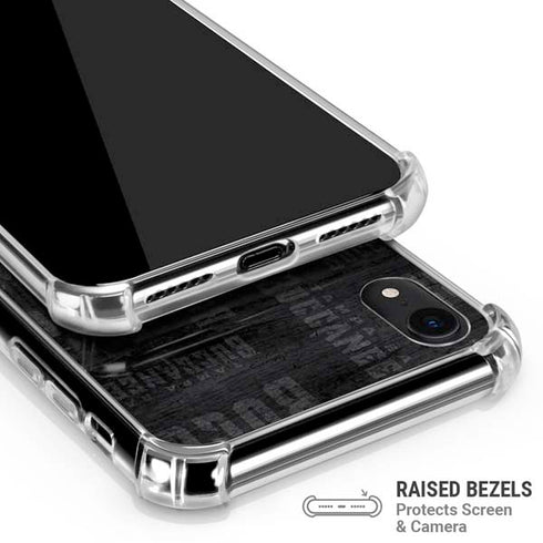 NFL Tampa Bay Buccaneers Black & White iPhone XR Clear Case