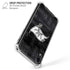 NFL Tampa Bay Buccaneers Black & White iPhone XR Clear Case