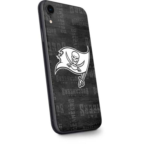 NFL Tampa Bay Buccaneers Black & White iPhone XR Skin