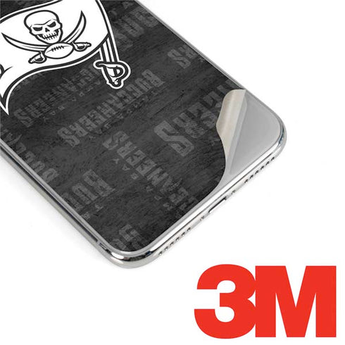 NFL Tampa Bay Buccaneers Black & White iPhone XS Max Skin