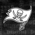 NFL Tampa Bay Buccaneers Black & White iPhone XS Max Skin