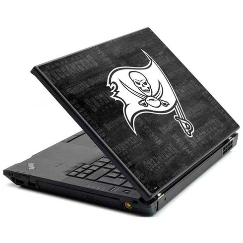 NFL Tampa Bay Buccaneers Black & White Lenovo T420 Skin