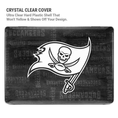 NFL Tampa Bay Buccaneers Black & White MacBook Air 13in M1 (2021) Case plus Skin