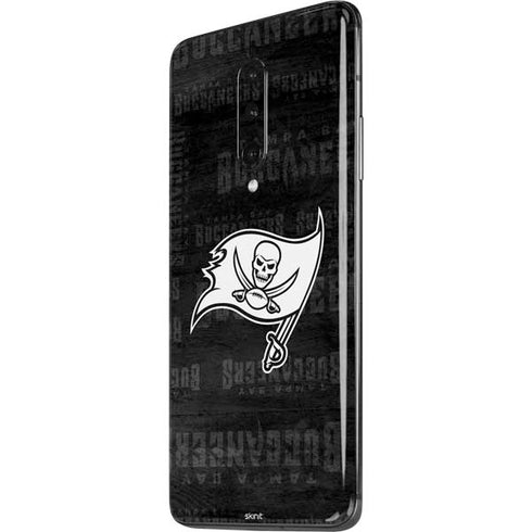 NFL Tampa Bay Buccaneers Black & White OnePlus 7 Pro Skin