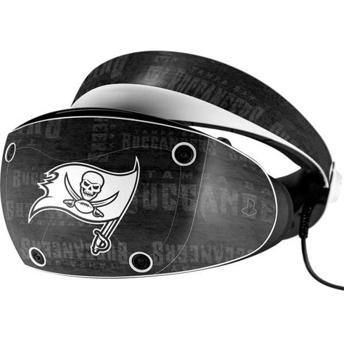 NFL Tampa Bay Buccaneers Black & White PlayStation VR2 Skin