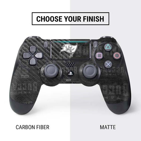 NFL Tampa Bay Buccaneers Black & White PS4 Slim Bundle Skin