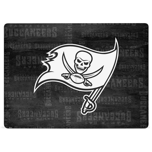 NFL Tampa Bay Buccaneers Black & White Surface Laptop 2 Skin