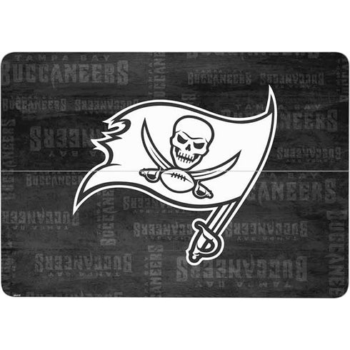 NFL Tampa Bay Buccaneers Black & White Surface Laptop Studio Skin