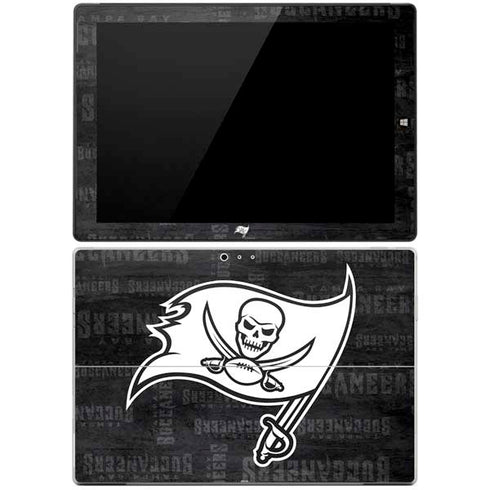 NFL Tampa Bay Buccaneers Black & White Surface Pro 3 Skin