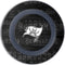 NFL Tampa Bay Buccaneers Black & White Wireless Charger Skin
