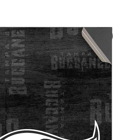 NFL Tampa Bay Buccaneers Black & White Xbox Series X Console Skin