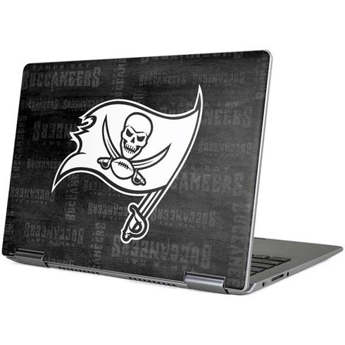 NFL Tampa Bay Buccaneers Black & White Yoga 710 14in Skin