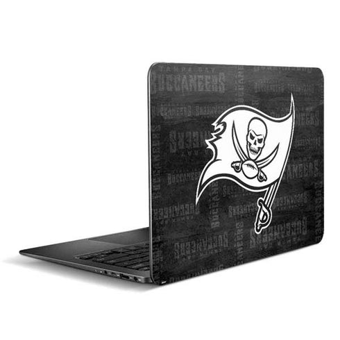 NFL Tampa Bay Buccaneers Black & White Zenbook UX305FA 13.3in Skin