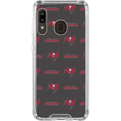 NFL Tampa Bay Buccaneers Blitz Series Galaxy A30 Clear Case