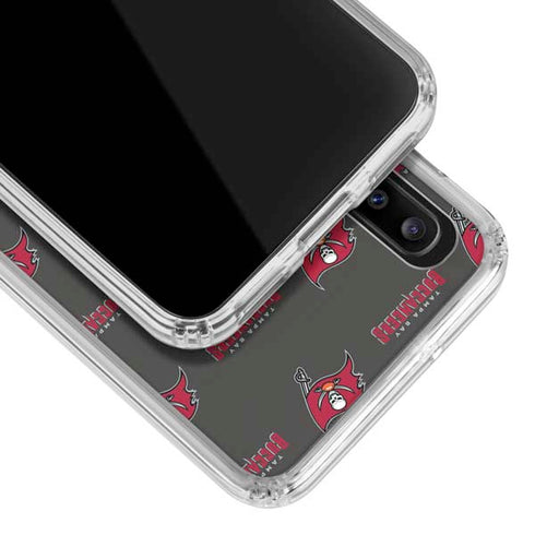 NFL Tampa Bay Buccaneers Blitz Series Galaxy A30 Clear Case