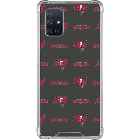 NFL Tampa Bay Buccaneers Blitz Series Galaxy A71 5G Clear Case