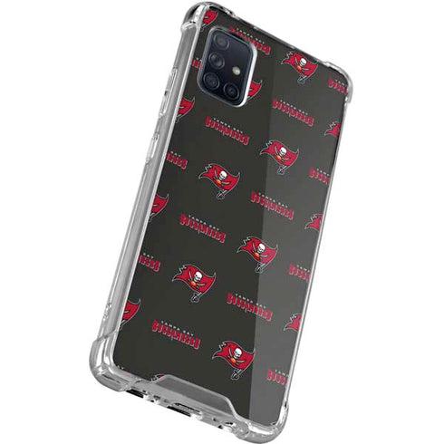 NFL Tampa Bay Buccaneers Blitz Series Galaxy A71 5G Clear Case