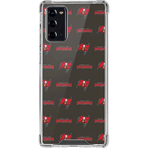 NFL Tampa Bay Buccaneers Blitz Series Galaxy Note20 5G Clear Case