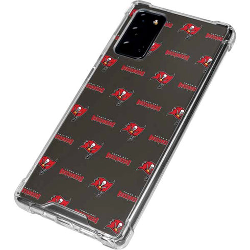 NFL Tampa Bay Buccaneers Blitz Series Galaxy Note20 5G Clear Case