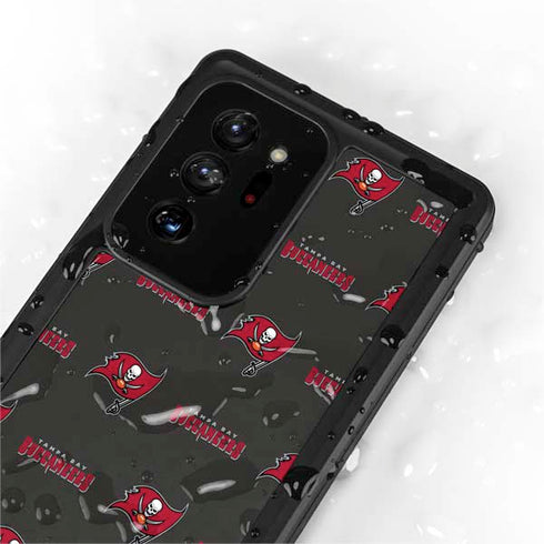 NFL Tampa Bay Buccaneers Blitz Series Galaxy Note20 Ultra 5G Waterproof Case