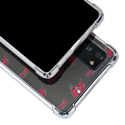 NFL Tampa Bay Buccaneers Blitz Series Galaxy S20 FE Clear Case