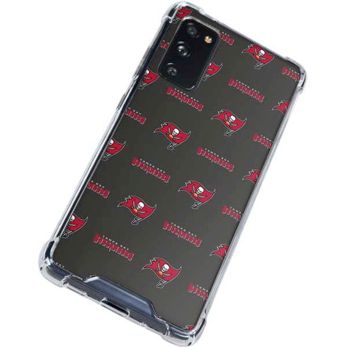 NFL Tampa Bay Buccaneers Blitz Series Galaxy S20 FE Clear Case