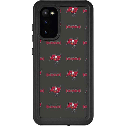 NFL Tampa Bay Buccaneers Blitz Series Galaxy S20 Waterproof Case