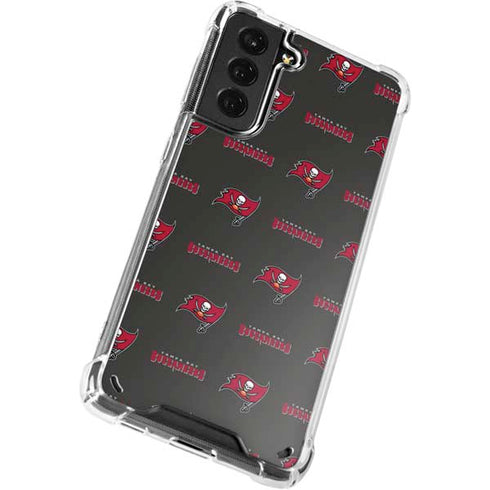 NFL Tampa Bay Buccaneers Blitz Series Galaxy S21 5G Clear Case