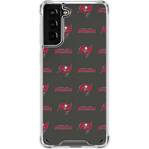 NFL Tampa Bay Buccaneers Blitz Series Galaxy S21 Plus 5G Clear Case