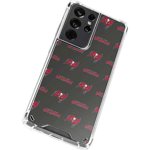 NFL Tampa Bay Buccaneers Blitz Series Galaxy S21 Ultra 5G Clear Case