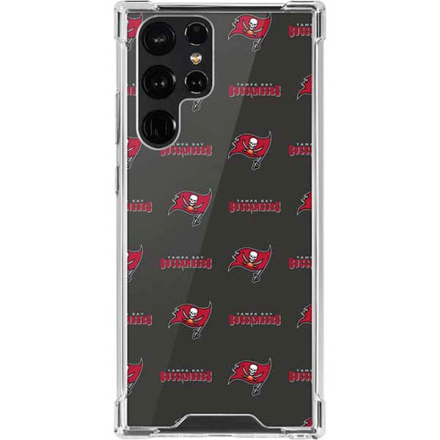 NFL Tampa Bay Buccaneers Blitz Series Galaxy S22 Ultra Clear Case