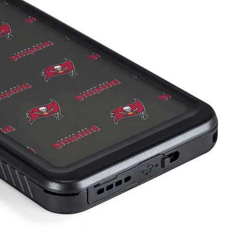 NFL Tampa Bay Buccaneers Blitz Series Galaxy S23 Plus Waterproof Case