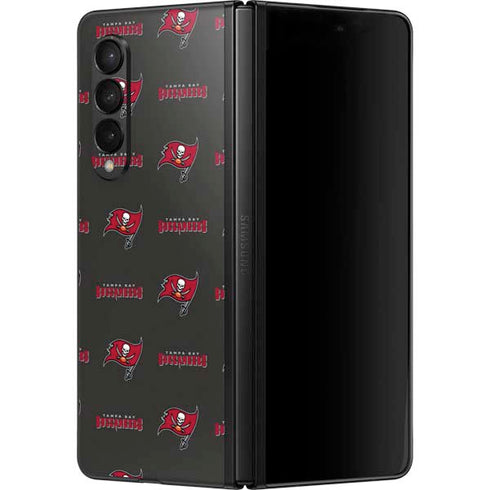 NFL Tampa Bay Buccaneers Blitz Series Galaxy Z Fold3 5G Skin